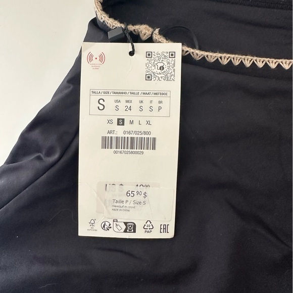 Zara one piece bathing suit nwt women’s size s - Picture 10 of 13